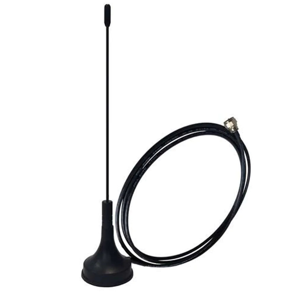 Mini Antena Interna para TV Digital HDTV UHF VHF Cabo Coaxial 1,5 Metro