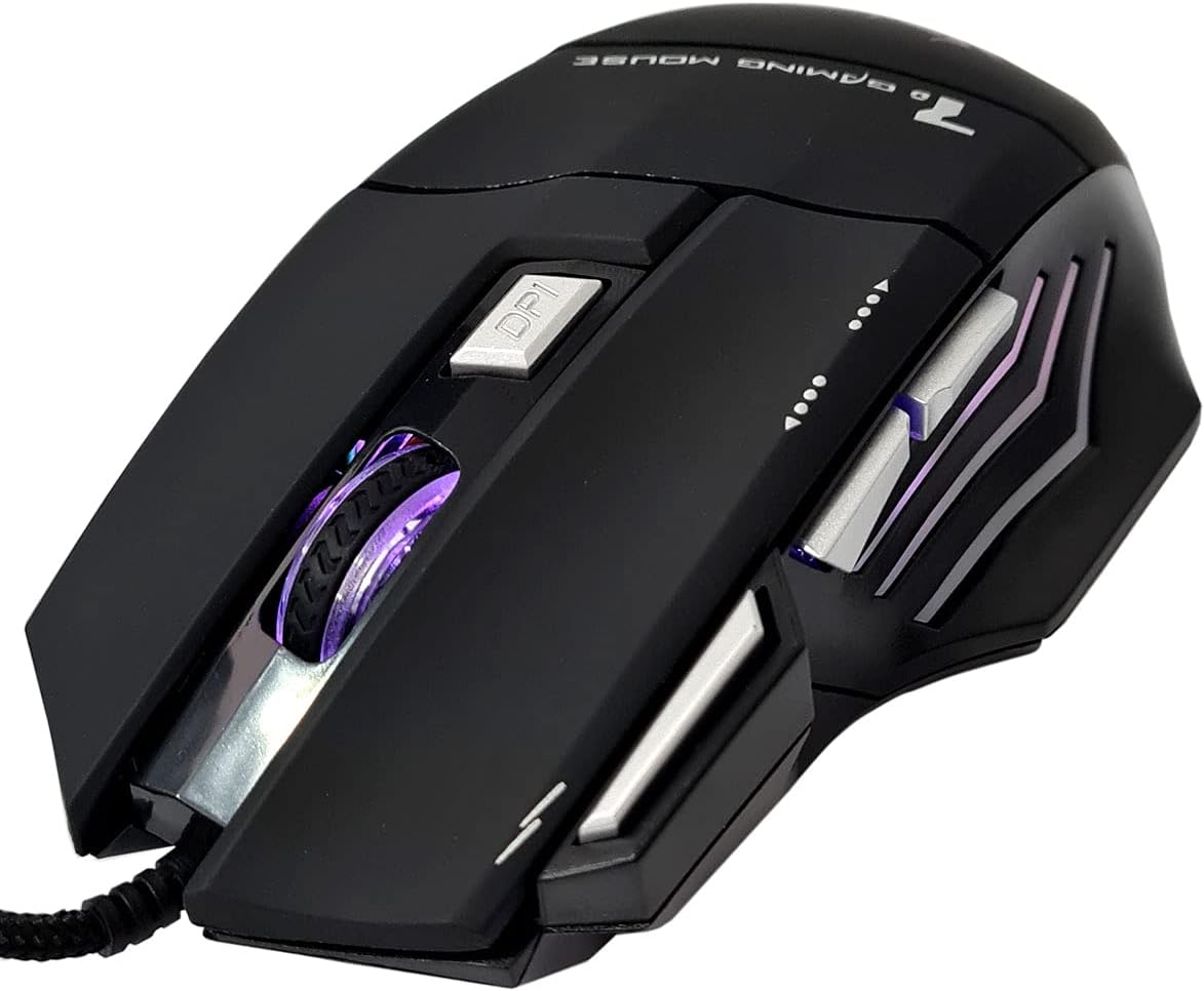Mouse Gamer V4- 2400dpi / Led RGB / Entrada Usb / 7 Botões