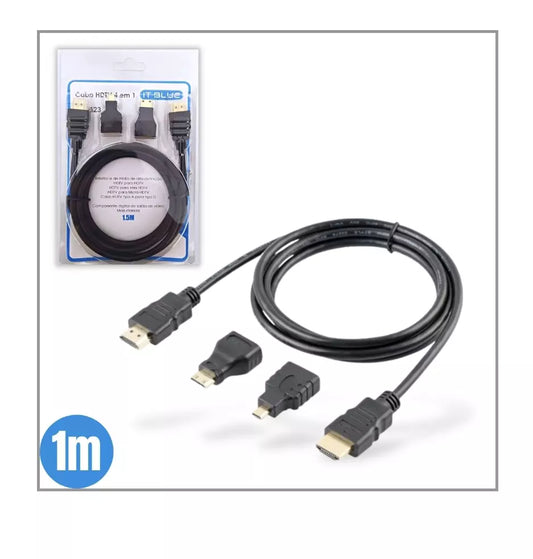 CABO HDMI 4 EM 1 LELONG LE6623