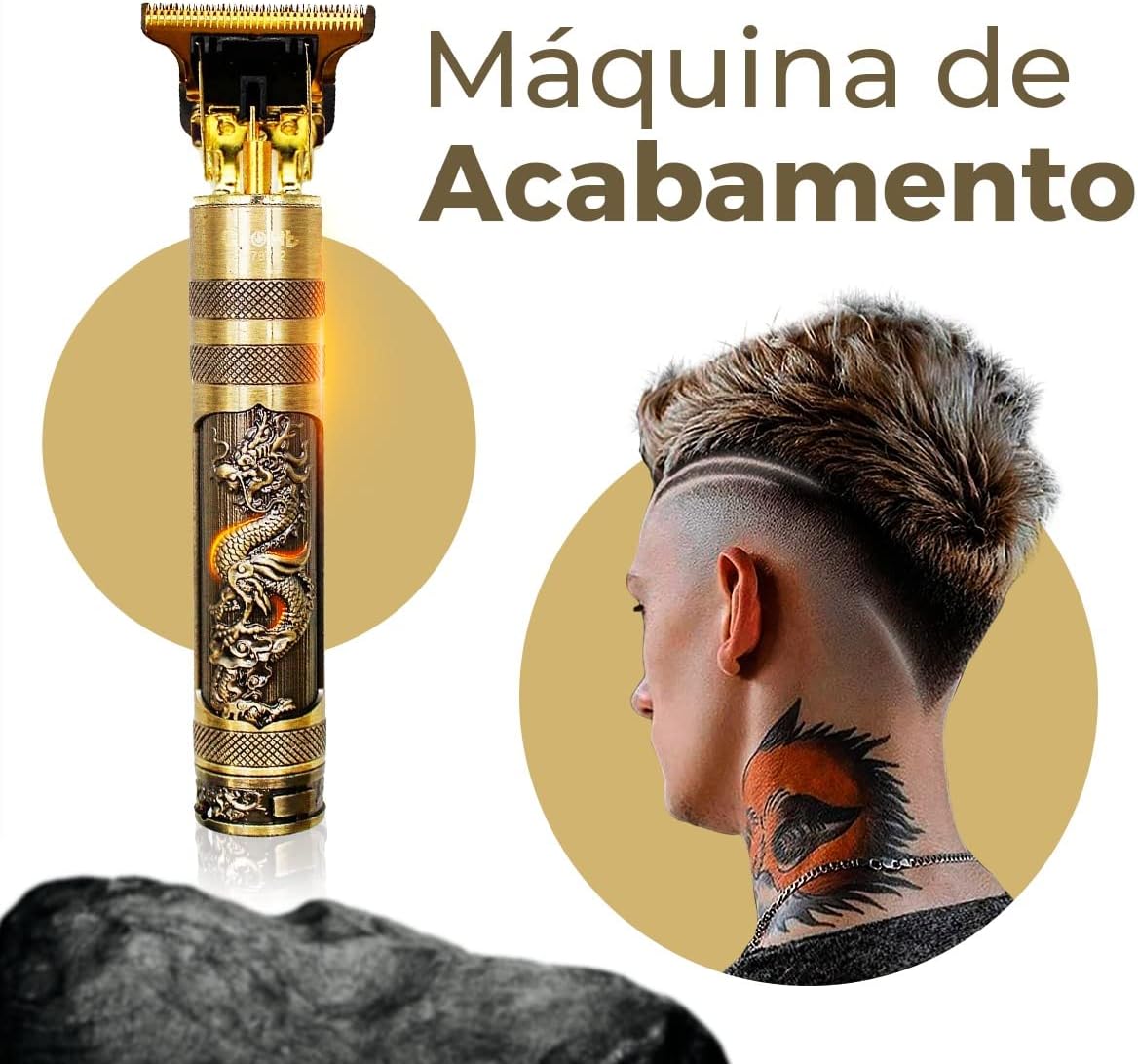 Máquina de barbear e cortar cabelo sem fio LE 759