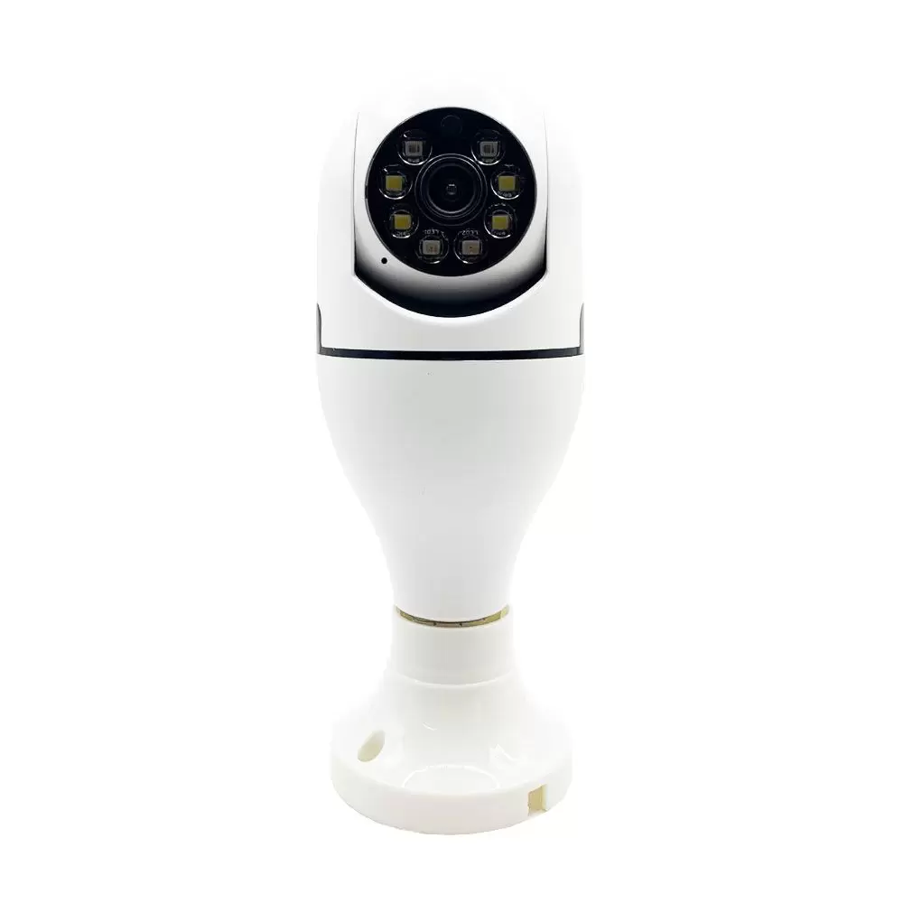 Câmera Lâmpada Wi-fi Smart Y8177 Com Alarme E sensor Presença