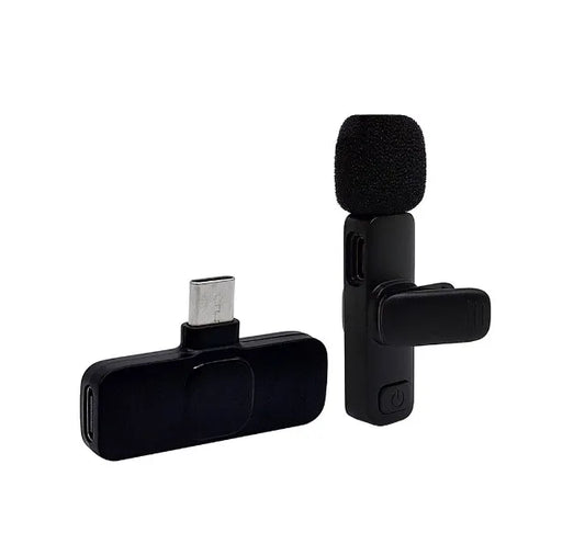 Microfone De Lapela Sem Fio Tipo C - K9-tc Altomex
