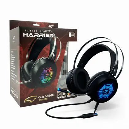 Headset Gamer, C3Tech, Harrier Ii, Rgb, Com Microfone, Usb, Ph-g330bkv2