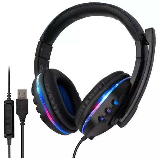 FONE DE OUVIDO GAMER COM FIO KAPBOM USB FN 606