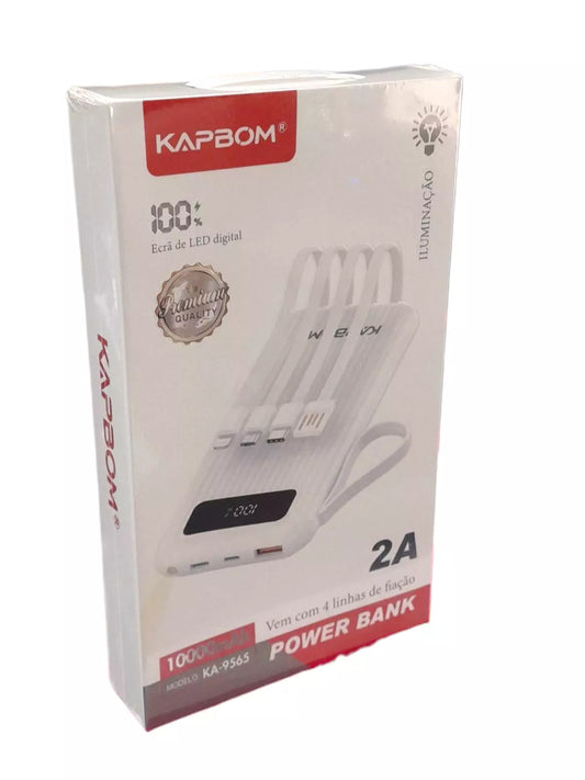 POWER BANK BATERIA PORTATIL KAPBOM 4 IN 1 10.000MAH KA 9565