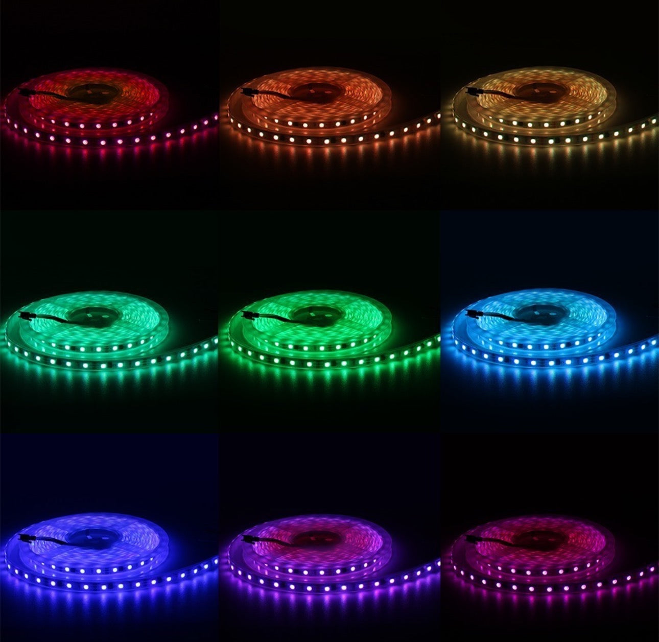 Fita de Led Digital Rgb Endereçavel 2811 Ip67 300 Led 5 Metros