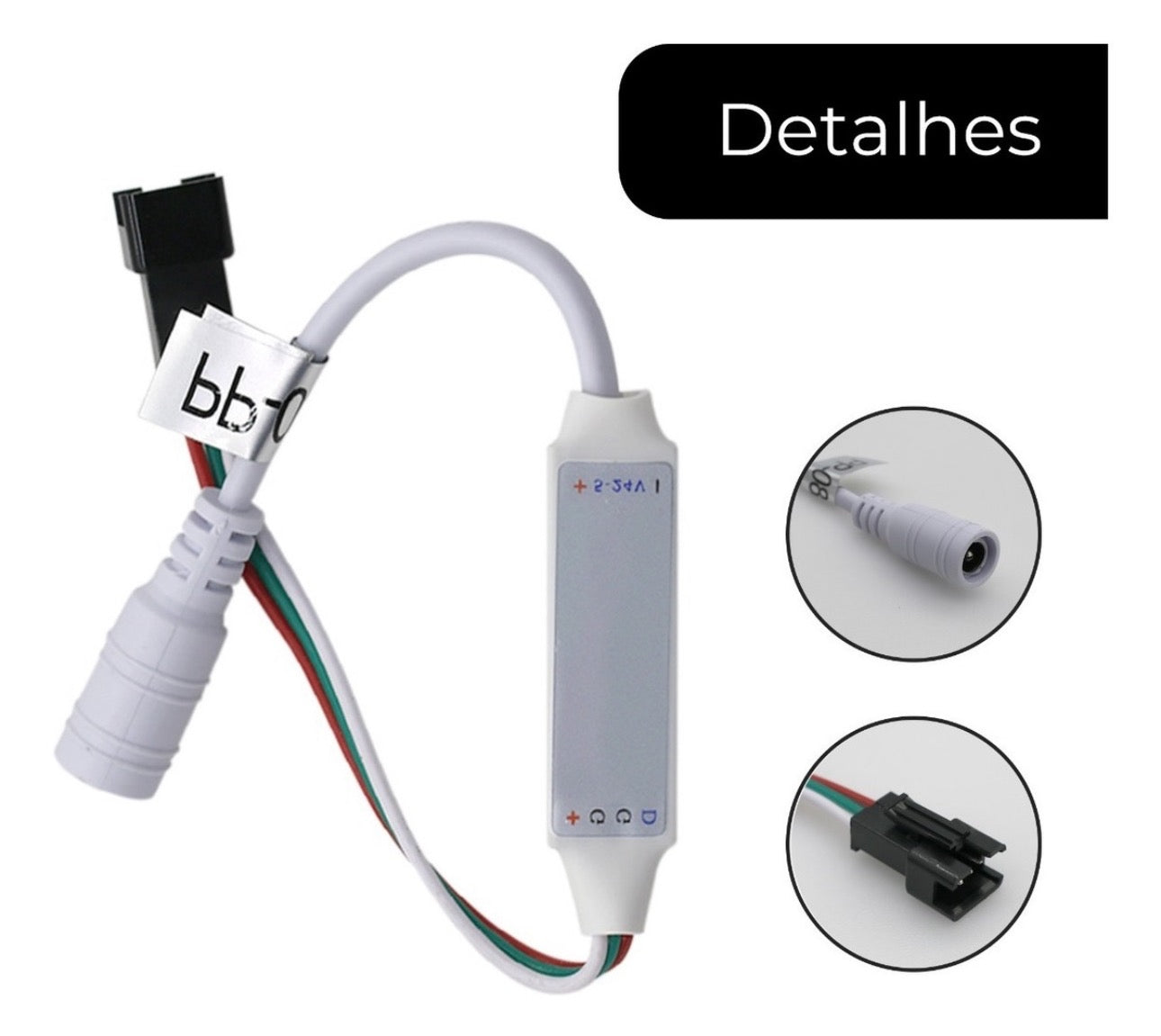 Fita de Led Digital Rgb Endereçavel 2811 Ip67 300 Led 5 Metros