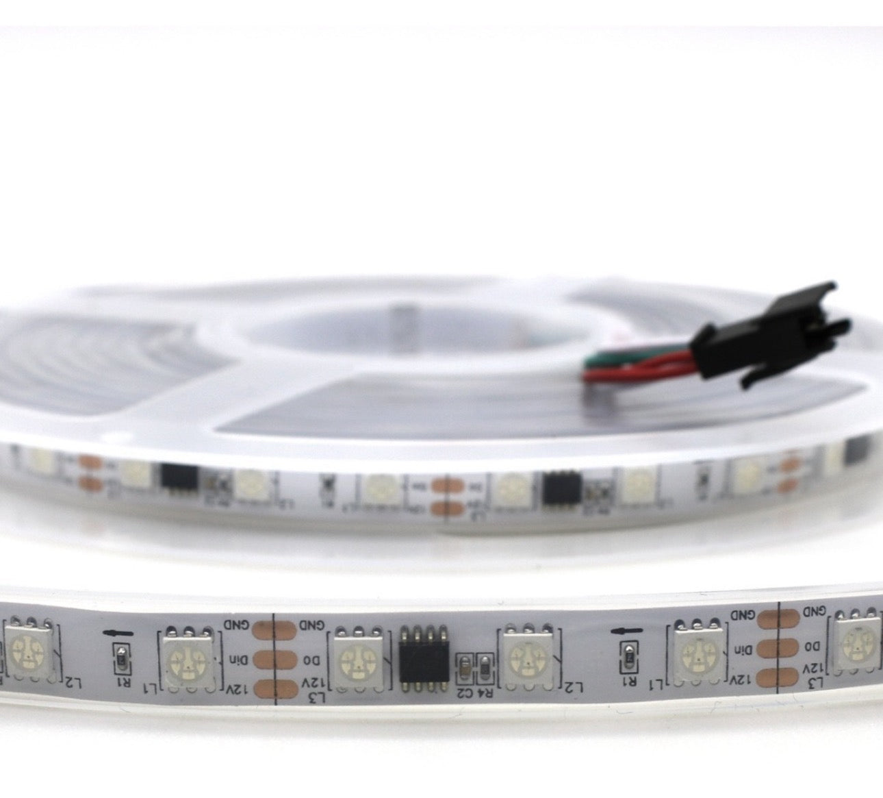 Fita de Led Digital Rgb Endereçavel 2811 Ip67 300 Led 5 Metros