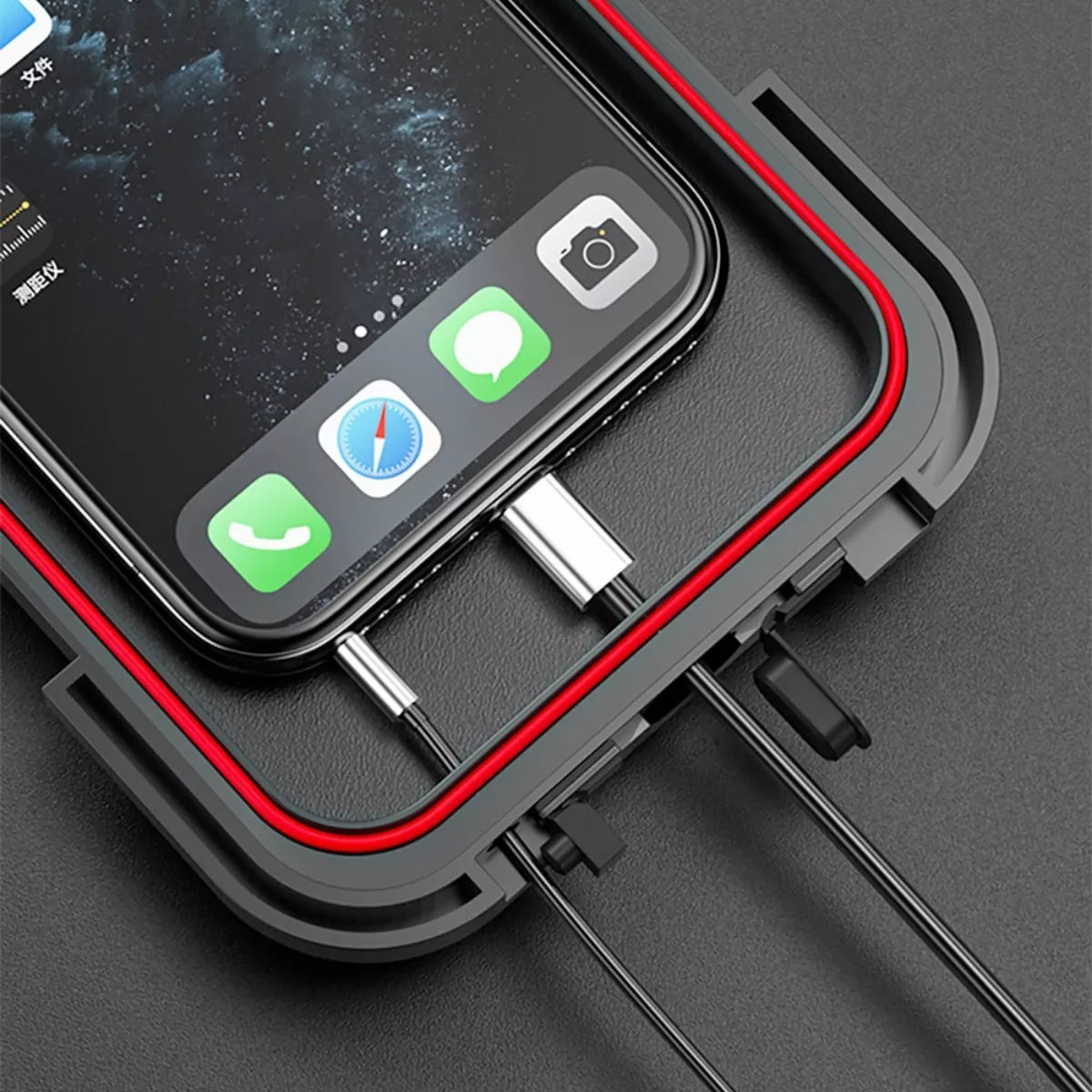 Suporte Moto E Bike Bmax Á Prova Dágua Articulado 360° Com Travas LE078
