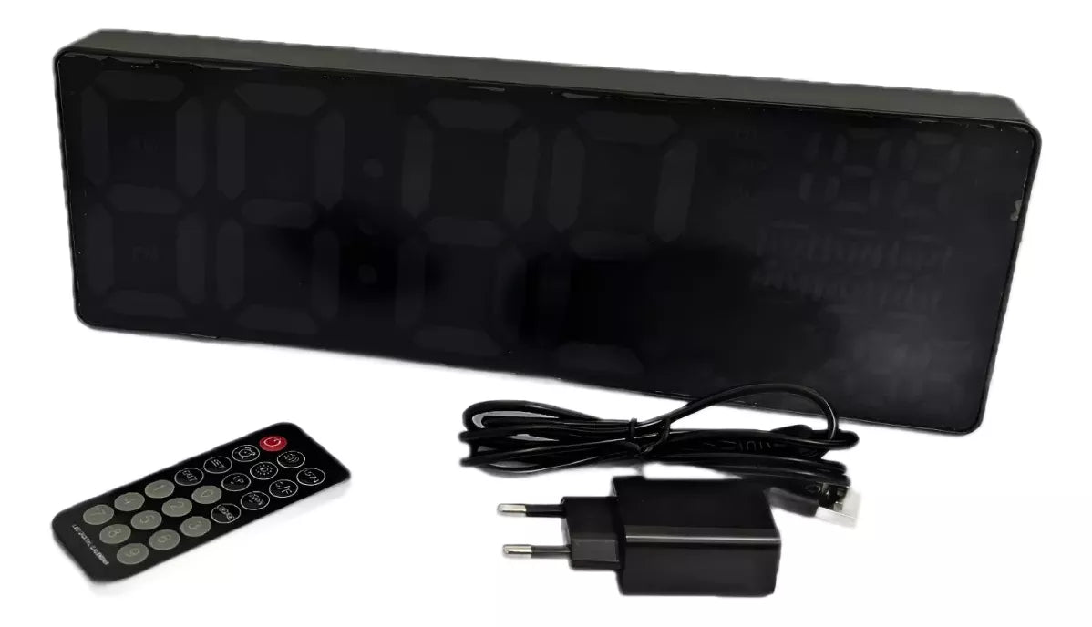Relógio De Parede Mesa Led Digital Lelong Le 2170
