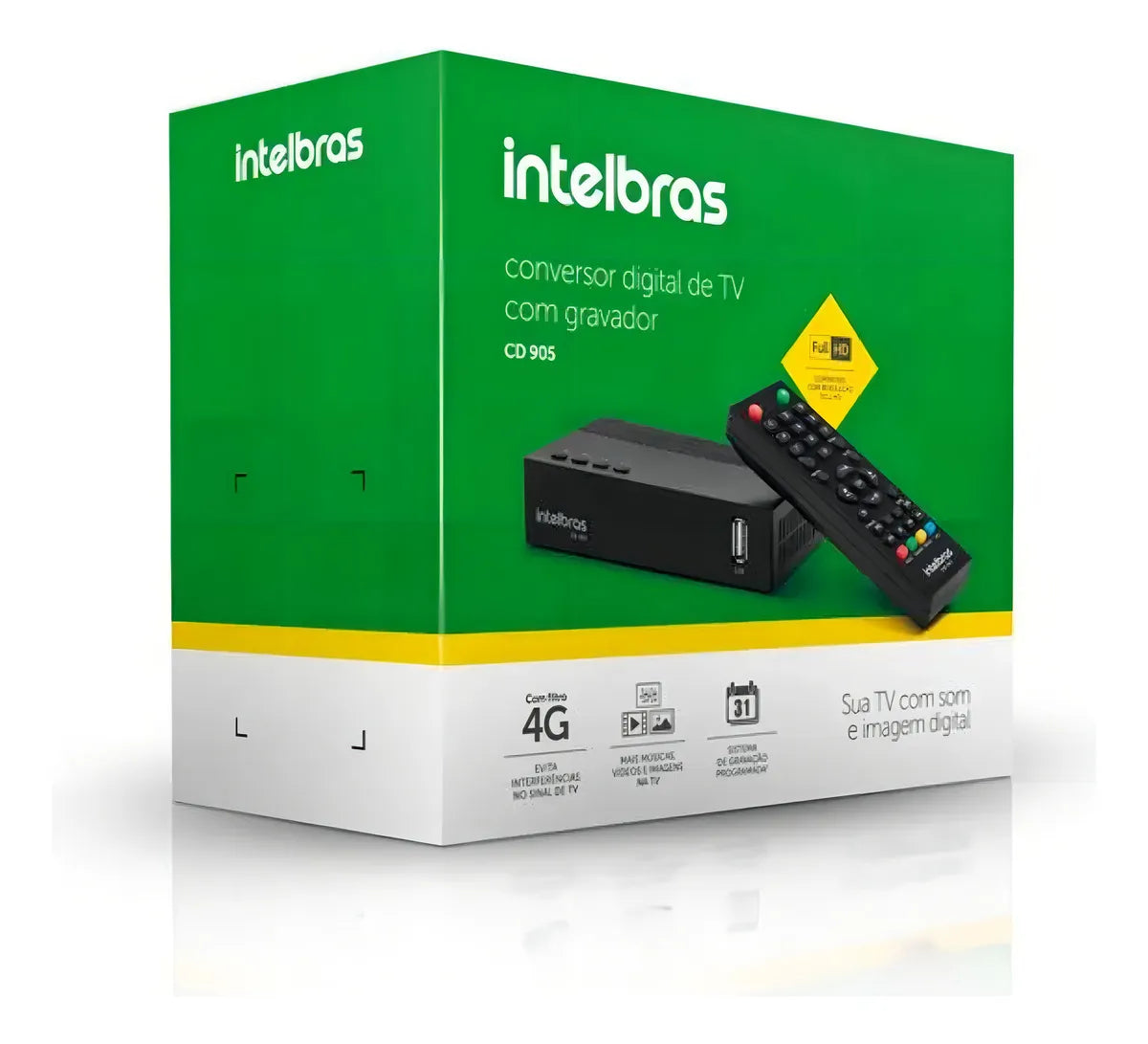 Conversor Digital E Gravador Digital Intelbras Cd 905