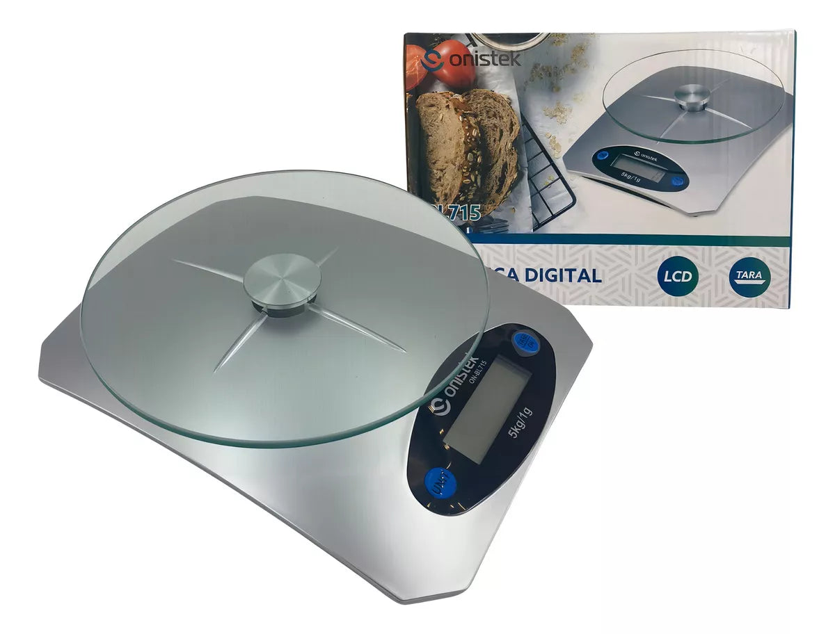 Balança Digital de Mesa Para Cozinha com Display LCD ONISTEK- ON BL715