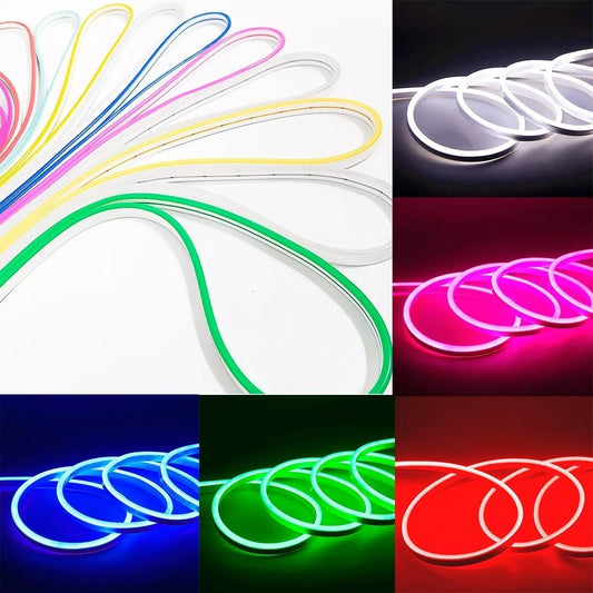 Fita Led Neon 5m Flexivel Siliconada - 12V