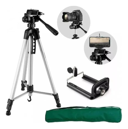 Tripé Profissional Para Câmera Smartphone 1,80m Mtg103