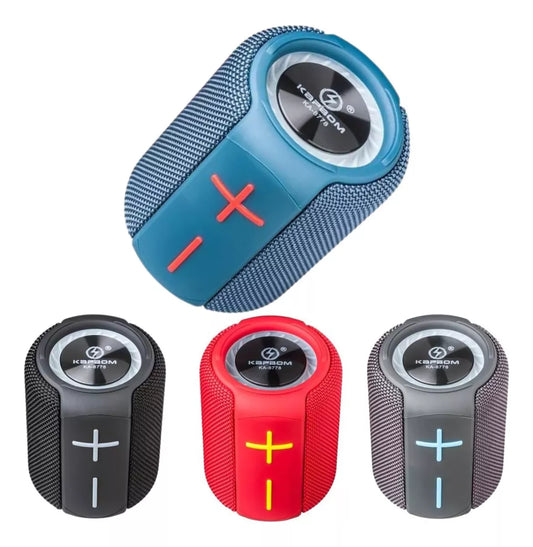 Caixa de Som Portátil Bluetooth RGB 6W RMS ka 8778