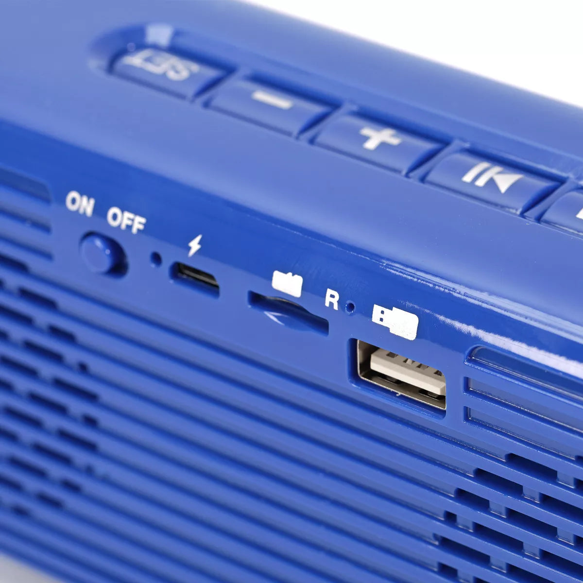Rádio Relógio Portátil Bluetooth Caixa De Som