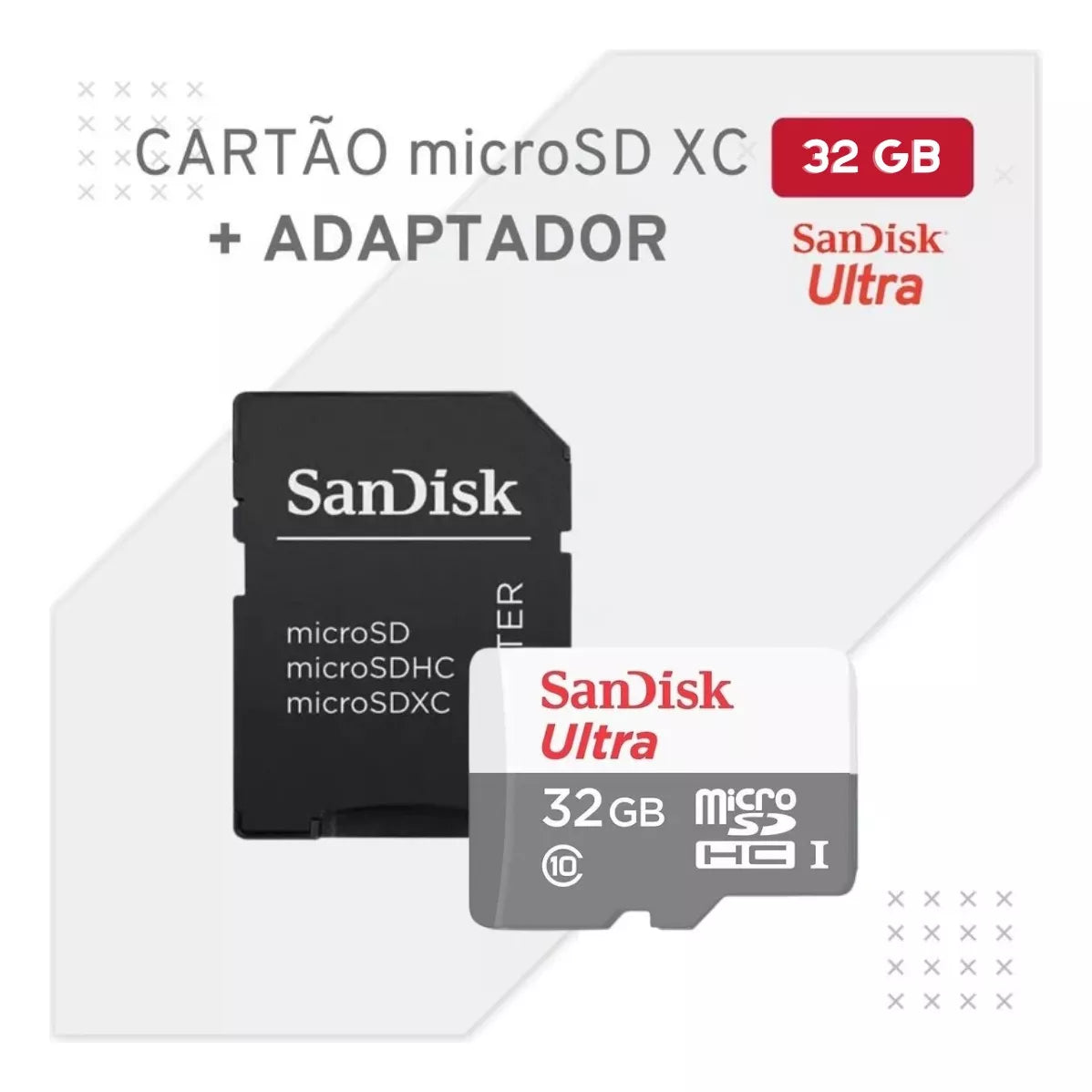 Cartão de Memória MicroSD 32GB Classe 10 Sandisk