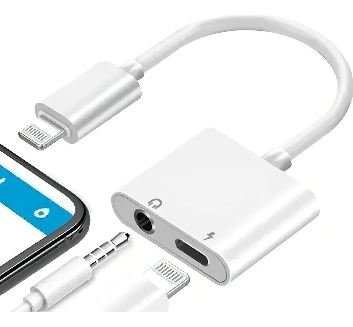 Cabo Adaptador iPhone + P2/ios Femea It-blue Le0155 - R-51