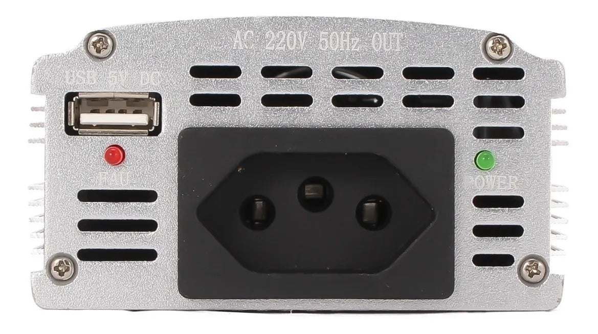 Inversor 12v 220v 500w Converso Tensão Automotivo Usb 60hz