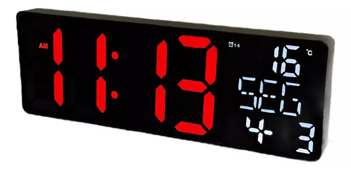 Relógio De Parede Mesa Led Digital Lelong Le 2170