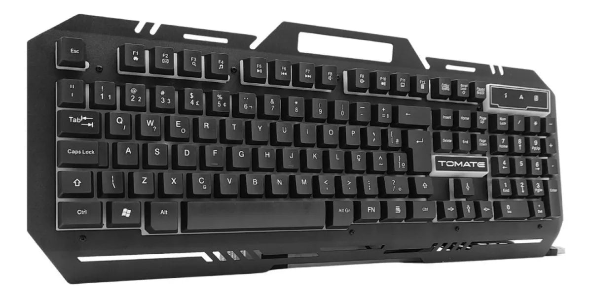 Teclado Led Rgb Membrana Tomate Mte-g107a Para Gamers