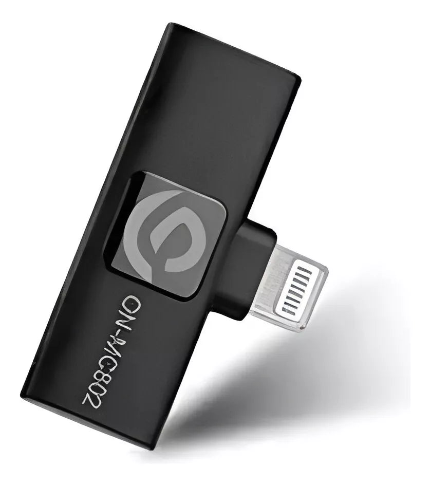 Microfone de Lapela sem Fio Conexão Lightning para Iphone K9 IP