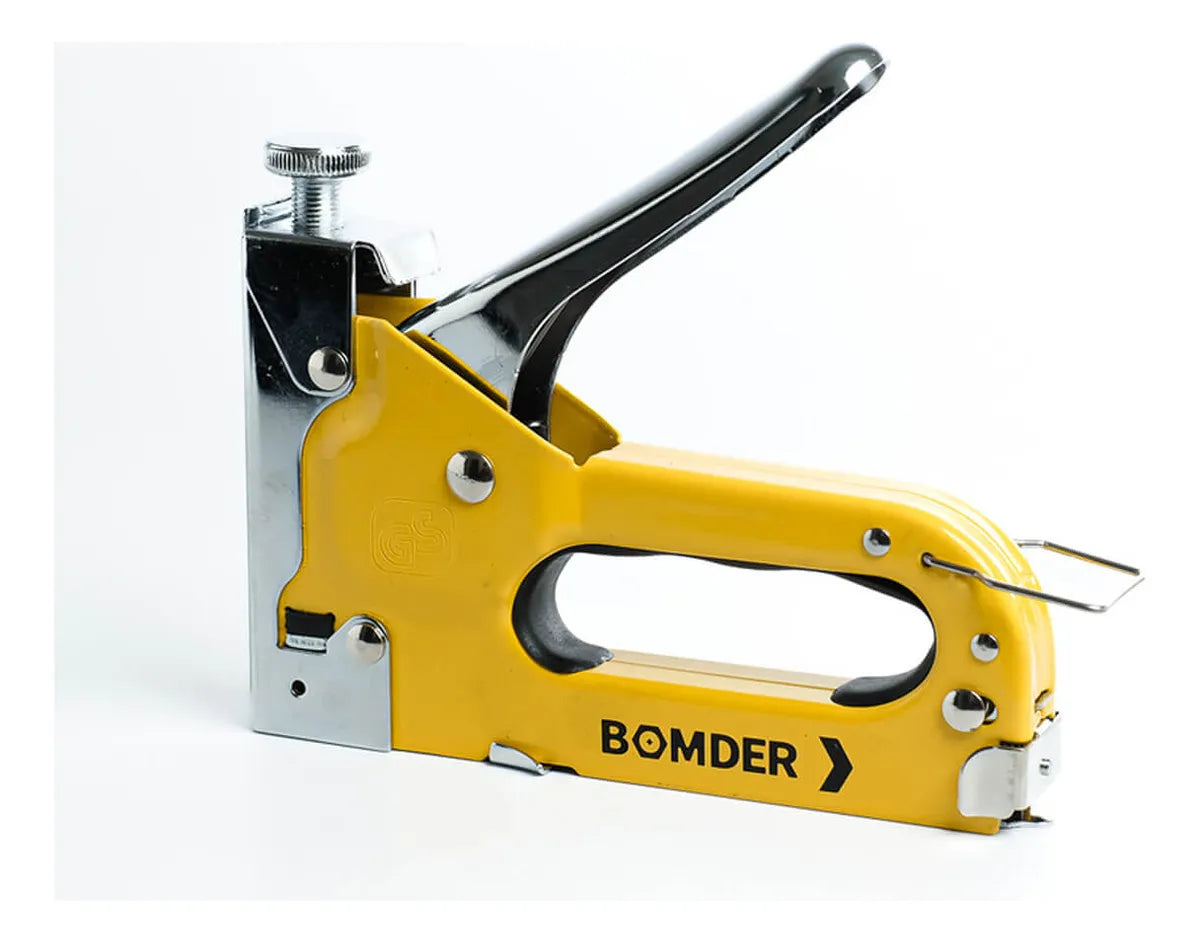 Grampeador Tapeceiro Profissional Manual Alta Pressão Bomder - BOM 1502