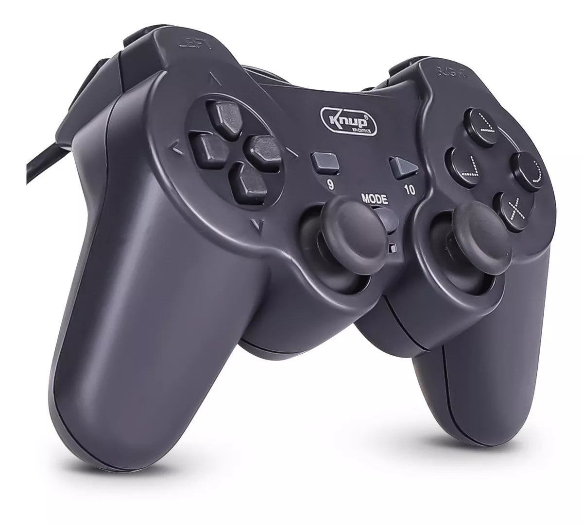 Controle Joystick Usb com Fio para PC e Notebook - KP-CN701