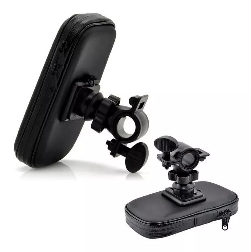 Suporte Celular Universal Impermeável Moto Bicicleta - MTG-016B - Tomate