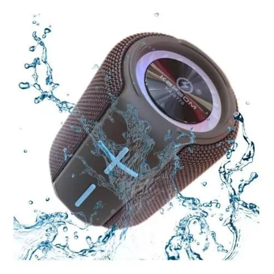 Caixa de Som Portátil Bluetooth RGB 6W RMS ka8778