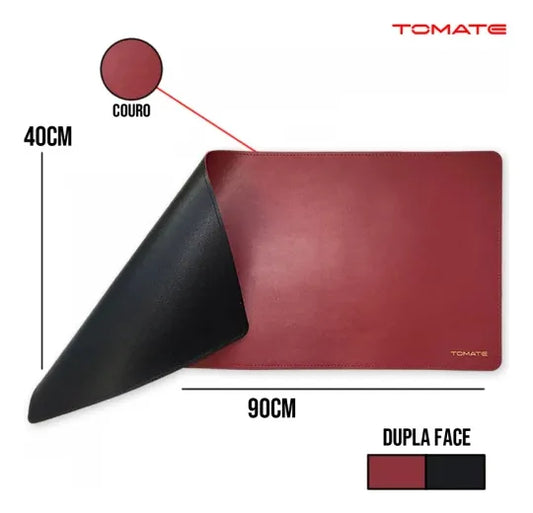 Mouse Pad Gamer Grande Profissional 90x40 Couro Sintético