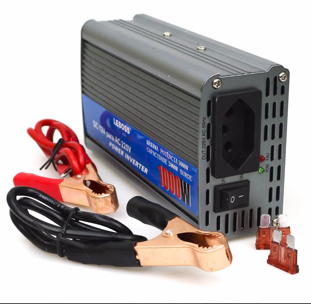 Inversor Tensão 12v 110v 1000w Leboss Lb521a Transformador
