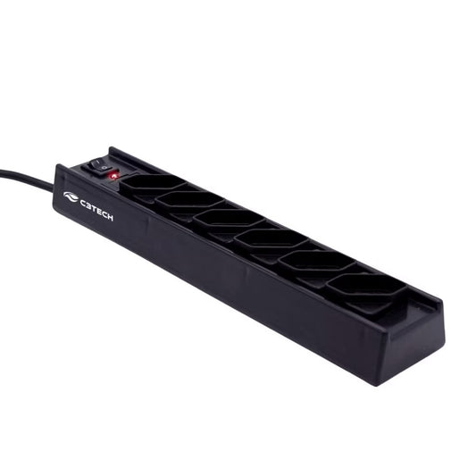 Extensão Filtro De Linha Com 6 Tomadas FL-61  C3 Tech