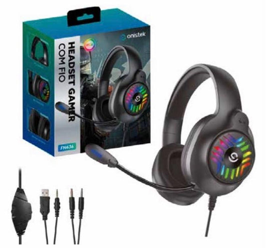 HeadSet Gamer Onistek FN-636