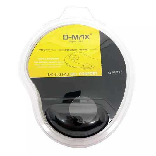 Mousepad Ergonômico Com Apoio Punho Pulso Gel Knup kps04