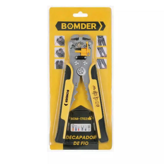 Alicate Desencapador De Fios E Crimpador BOM1702