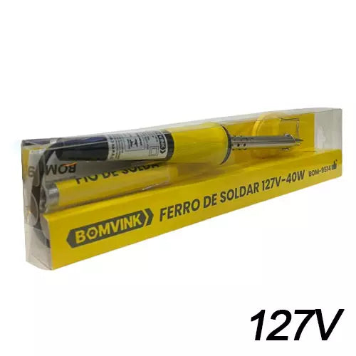 FERRO DE SOLDA 40W BOMVINK BOM9514 127V