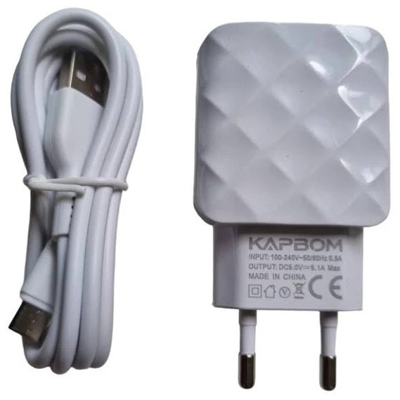 Carregador Tipo C Fonte Turbo Fast 5.1 A Saída Dupla Usb Rápido