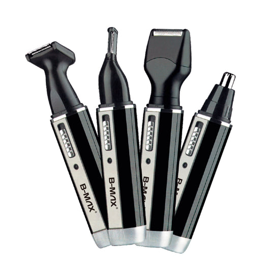 Aparador De Pelos Elétrico Barbeador Kit 4 Em 1 bmc039