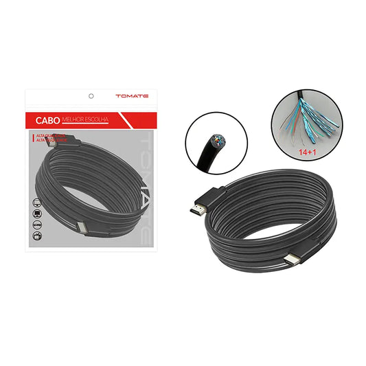 Cabo Hdmi Ultra Hd 20 Metros