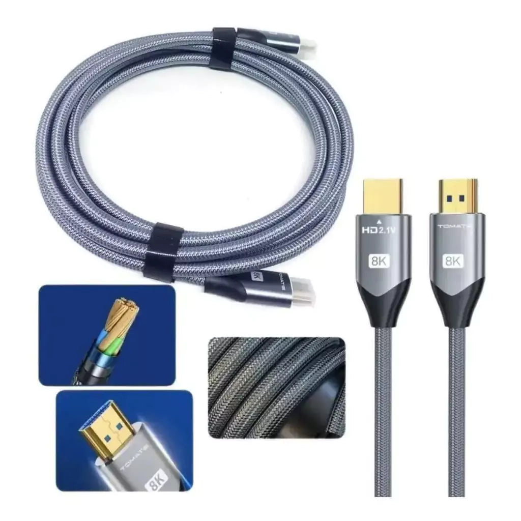 Cabo HDMI 8K 2M LE 6632 2M - It-Blue