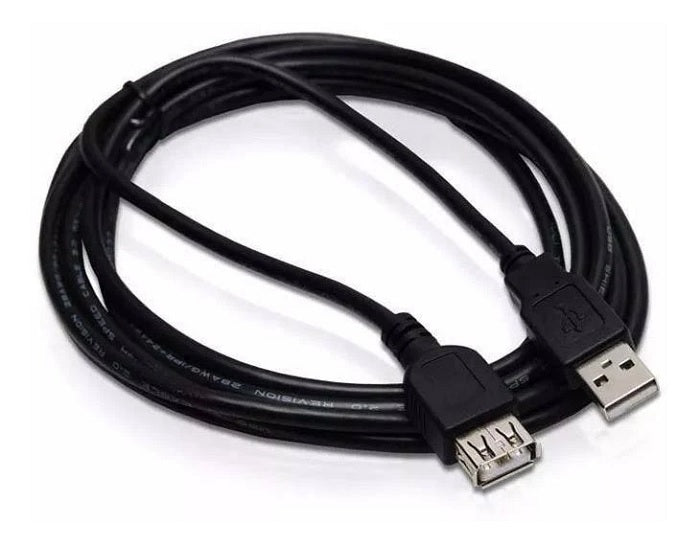 Cabo Extensor USB Macho + USB Femea 2 Metros LE803