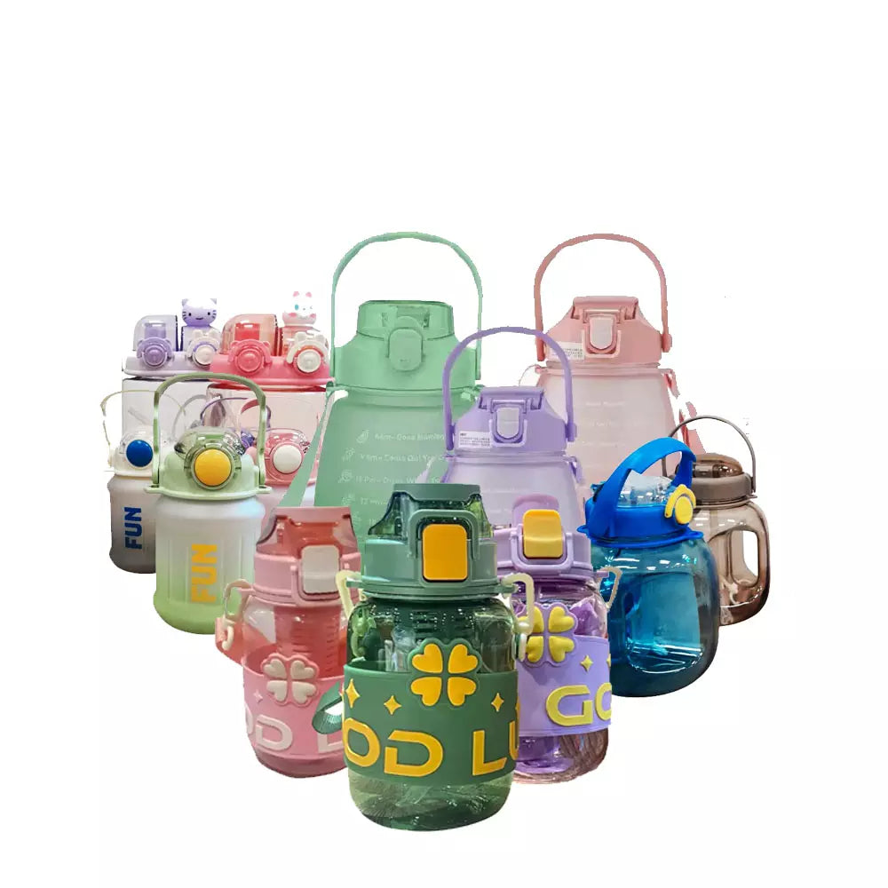 GARRAFA DE AGUA PLASTICA ESPORTIVA VARIADOS MODELOS