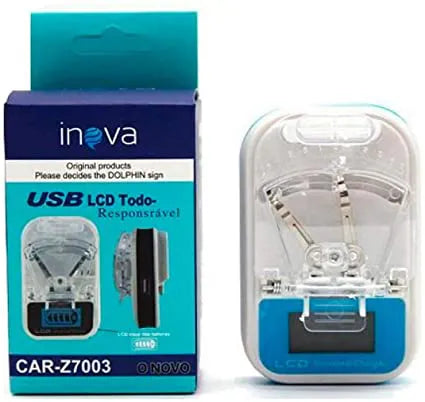 Carregador Universal de Bateria Externo Usb Inova Car-z7003