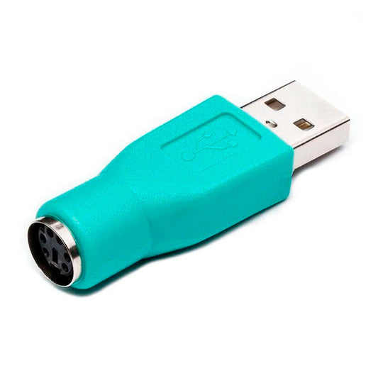 Conector Adaptador PS2 X Usb Macho Le-5520 It-Blue