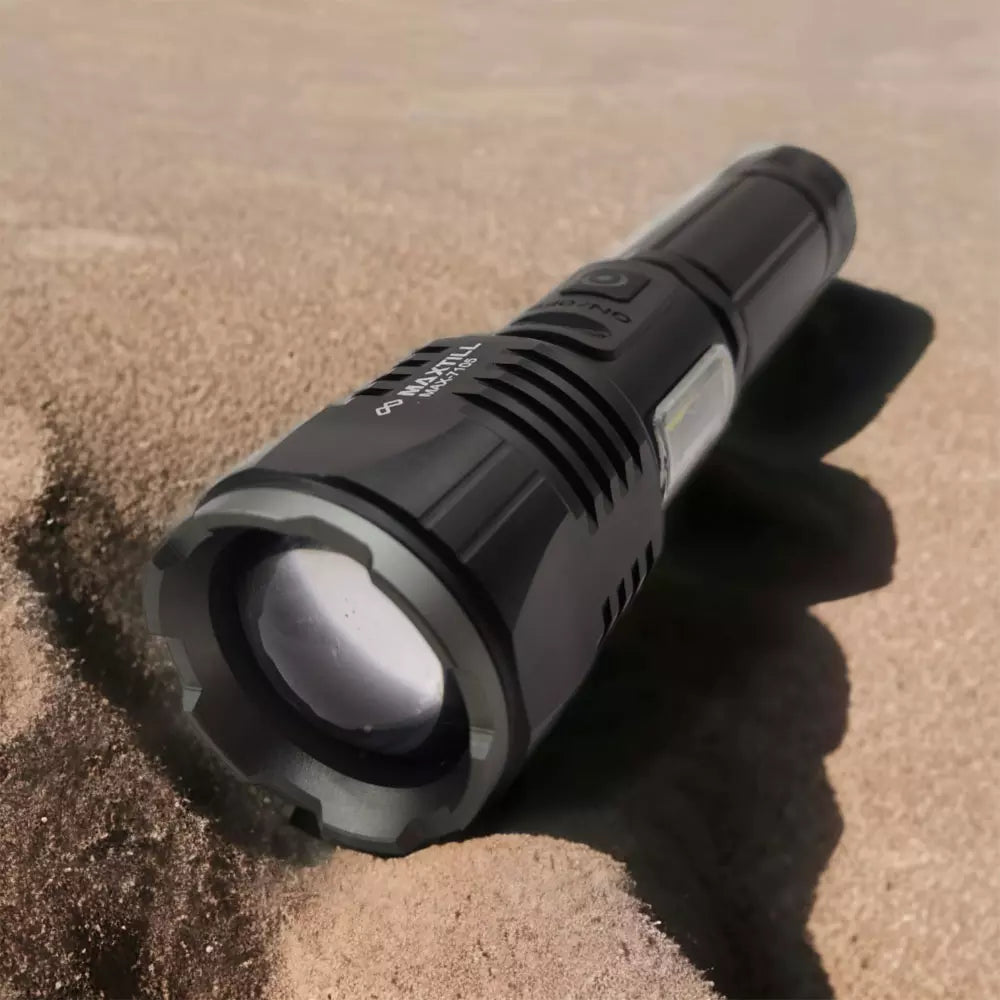 LANTERNA TATICA DE LED MAXTILL RECARREGAVEL MAX 7105