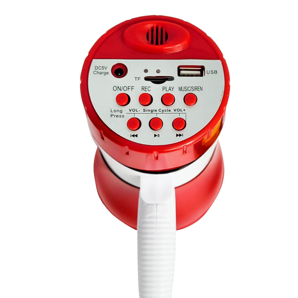Megafone Tomate Mlb-001 20w Com 300 Segundos De Gravação
