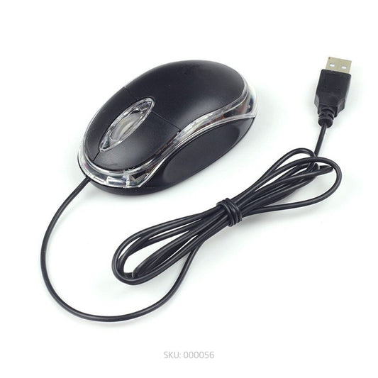 Mouse 2.0 Usb Com Fio Classic Box Óptico Usb Notebook Computador B-MAX BM611