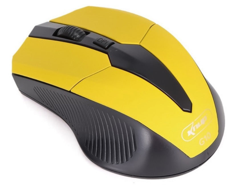 Mouse Sem Fio Wi-fi Gamer Pc Notebook Usb Óptico Anatômico G10