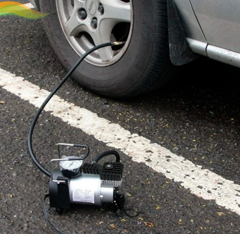 Mini Compressor De Ar Veicular Profissional Portátil 12v 150 PSI